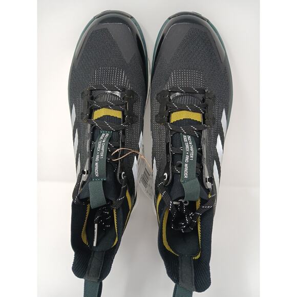 Adidas Terrex & Wander Free Hiker 2 Black Pulse Olive Shoes Men’s 10 GY9839 New main image 6